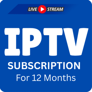 12-month IPTV subscription