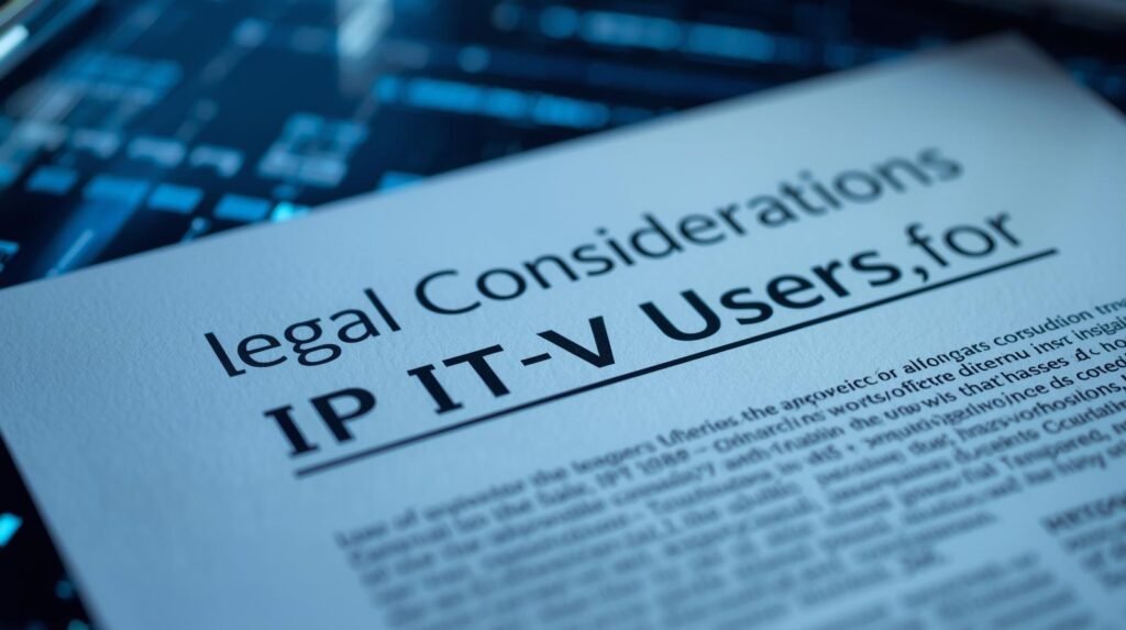 IPTV Legal Considerations