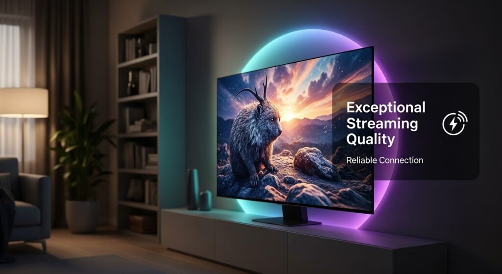 Exceptional Streaming Quality and Reliability