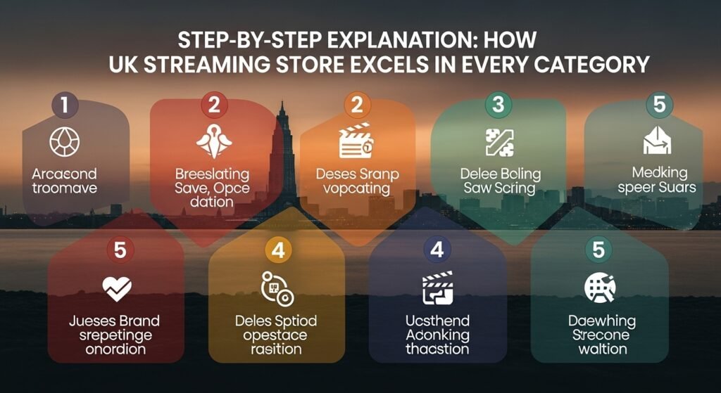 Step-by-Step Explanation: How UK Streaming Store Excels in Every Category